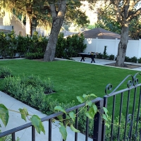 Artificial Turf Cypress California Landscape Front Yard