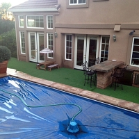 Fake Turf Desert Hot Springs California Lawn Back Yard