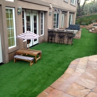 Fake Turf Long Beach California Lawn Back Yard