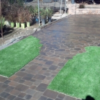 Synthetic Grass Los Serranos California Lawn Back Yard