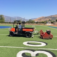 Synthetic Grass Stadium San Pasqual California Commercial