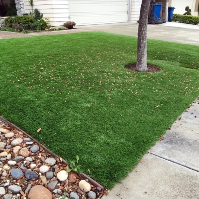 Artificial Grass Glen Avon California Lawn Fountans Back