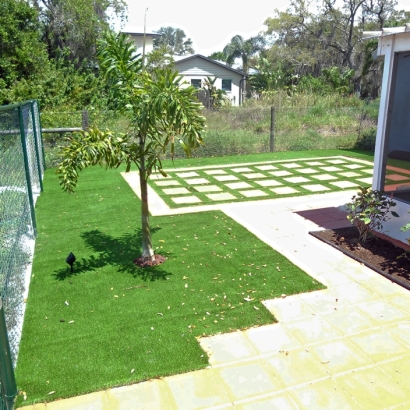 Artificial Turf Granite Hills California Landscape Back