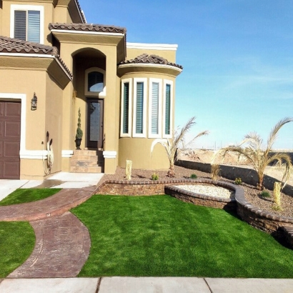 Fake Grass Santee California Lawn Front Yard