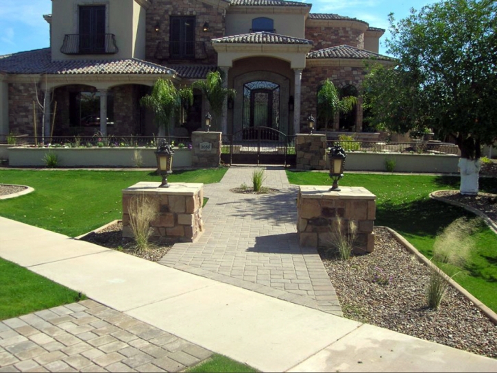 Artificial Turf Bermuda Dunes California Lawn Front Yard