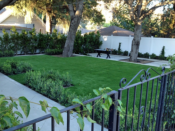 Artificial Turf Cypress California Landscape Front Yard