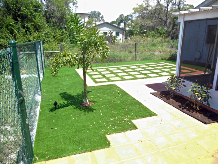 Artificial Turf Granite Hills California Landscape Back