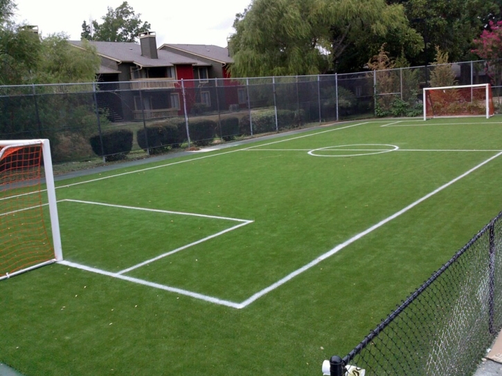 Artificial Turf School Stadium Descanso California Front