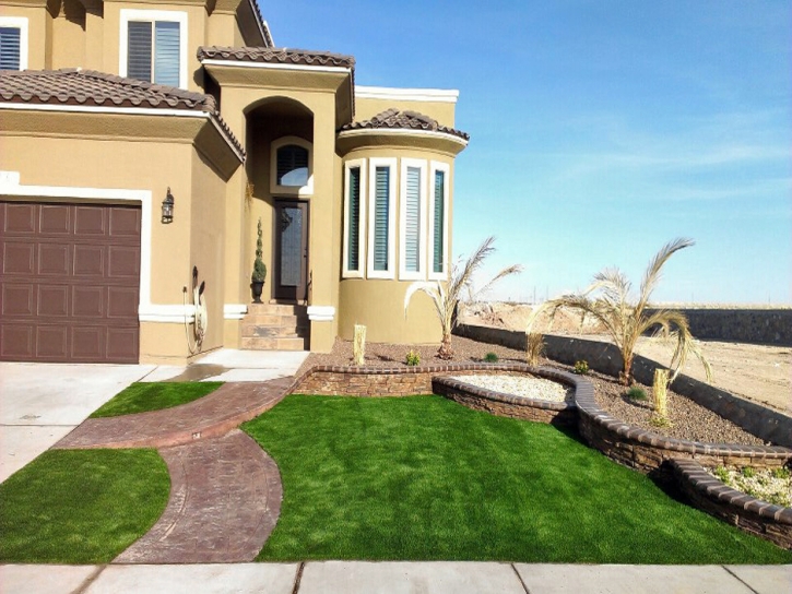 Fake Grass Santee California Lawn Front Yard