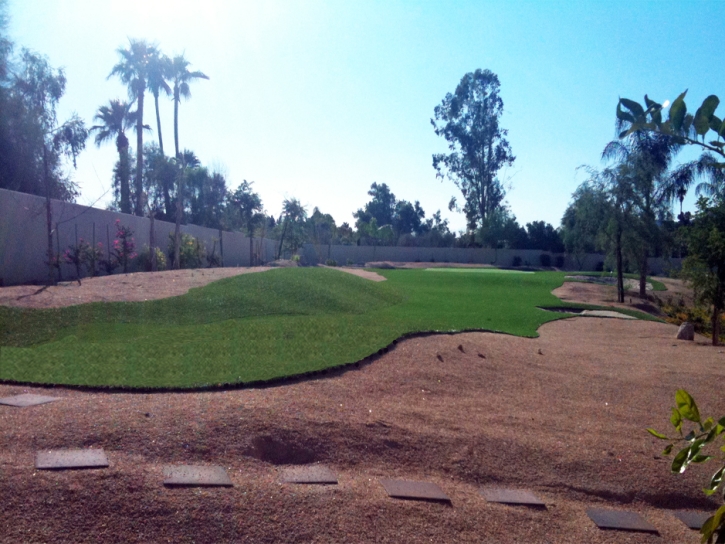 Golf Putting Greens Boulevard California Fake Turf Back