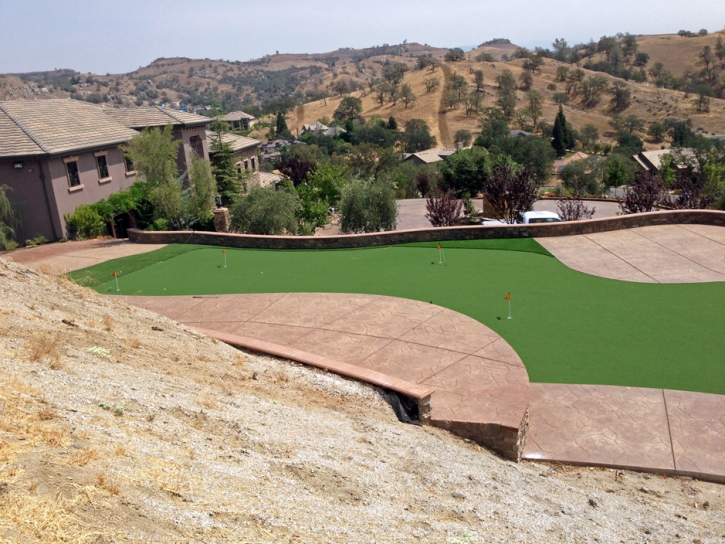 Golf Putting Greens Hidden Meadows California Synthetic Grass