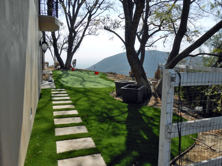 Putting Greens Mead Valley California Artificial Grass Back