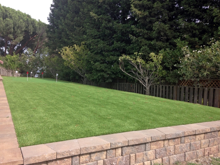 Putting Greens Tustin California Fake Turf Back Yard