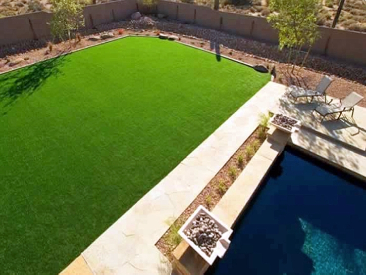 Synthetic Turf Bermuda Dunes California Lawn Back Yard